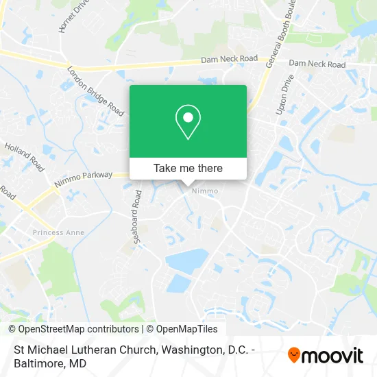 St Michael Lutheran Church map