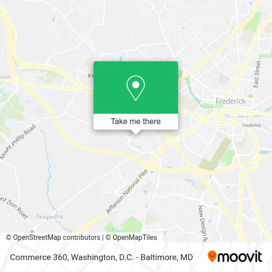 Commerce 360 map