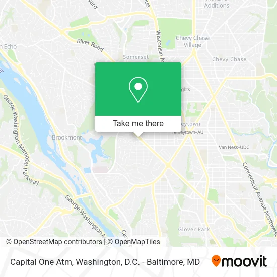 Capital One Atm map