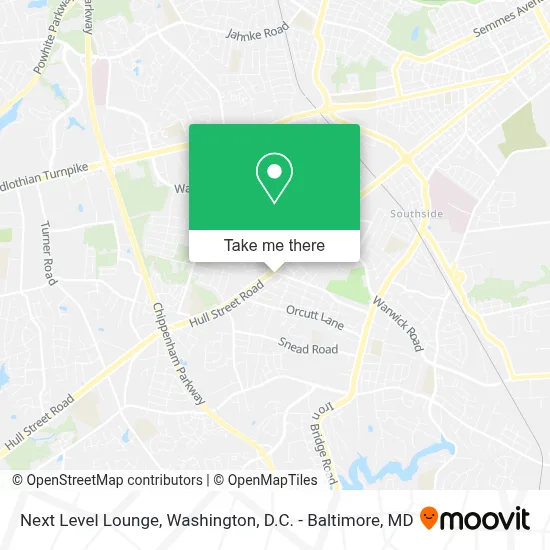 Next Level Lounge map