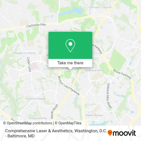 Comprehensive Laser & Aesthetics map