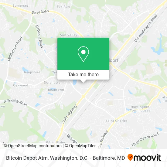 Bitcoin Depot Atm map