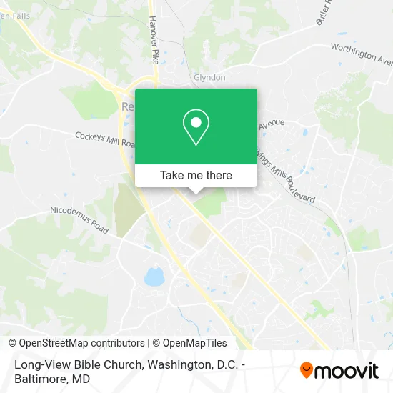 Long-View Bible Church map