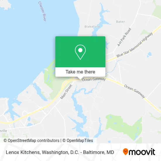 Lenox Kitchens map
