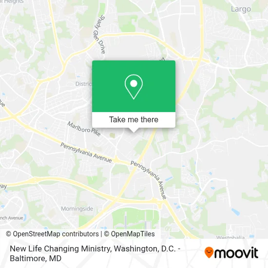 New Life Changing Ministry map
