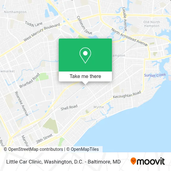 Little Car Clinic map