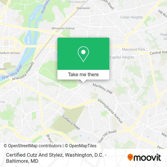 Certified Cutz And Stylez map