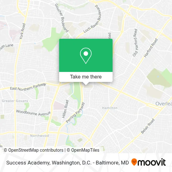 Success Academy map