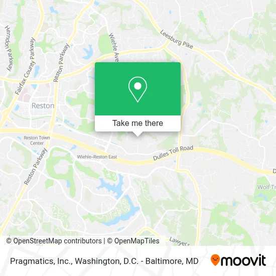 Pragmatics, Inc. map