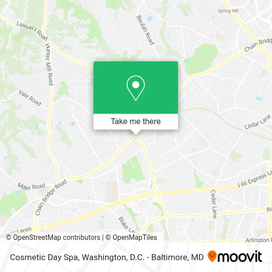 Cosmetic Day Spa map