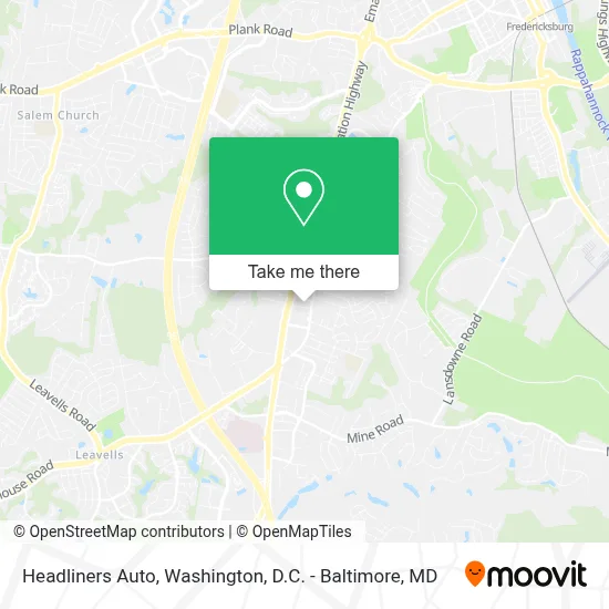 Headliners Auto map