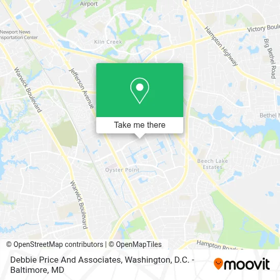 Debbie Price And Associates map