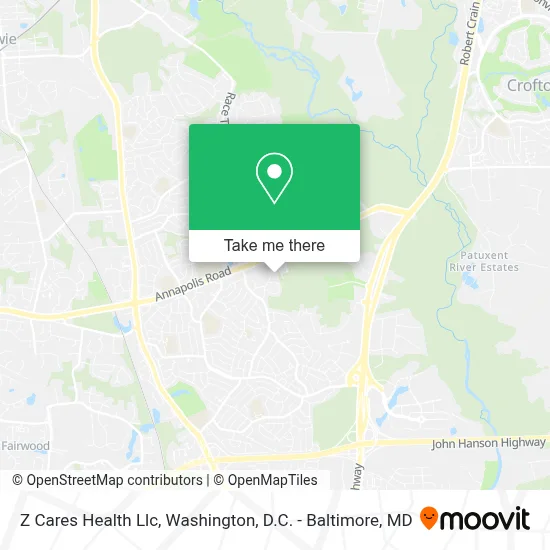 Z Cares Health Llc map