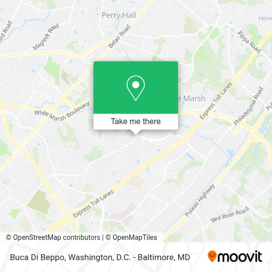 Buca Di Beppo map