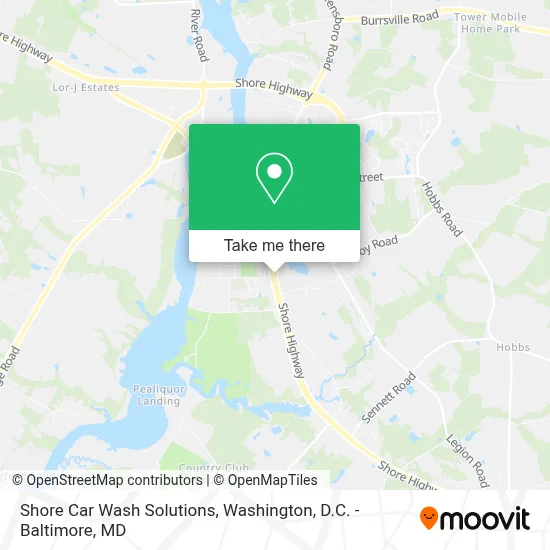 Shore Car Wash Solutions map