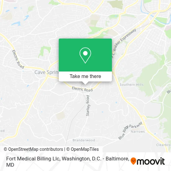 Fort Medical Billing Llc map