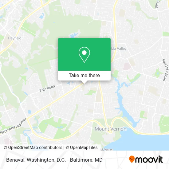 Benaval map
