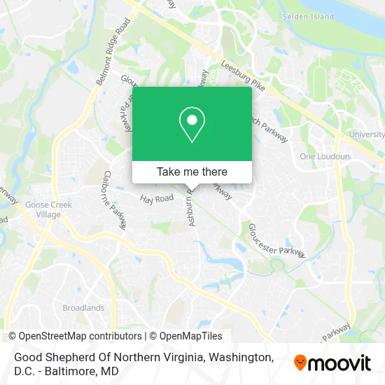Good Shepherd Of Northern Virginia map