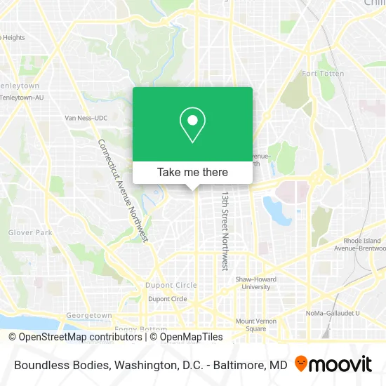 Boundless Bodies map
