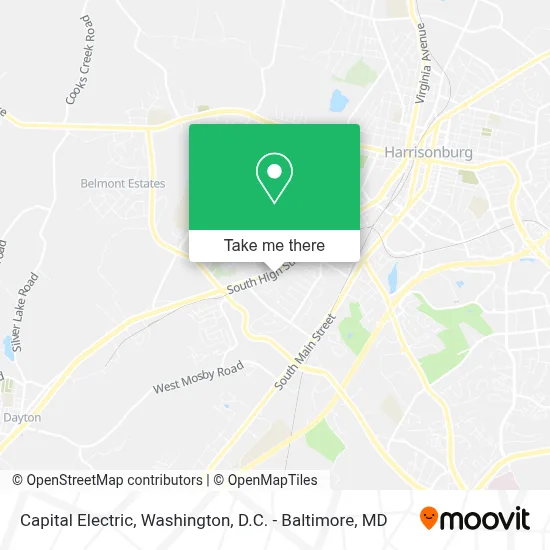 Capital Electric map