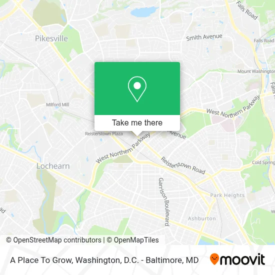 A Place To Grow map