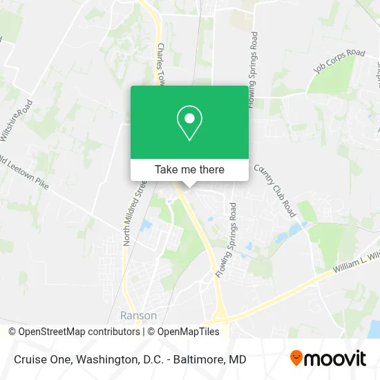 Cruise One map