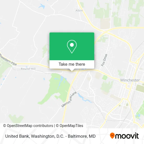 United Bank map