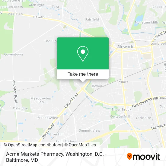 Acme Markets Pharmacy map