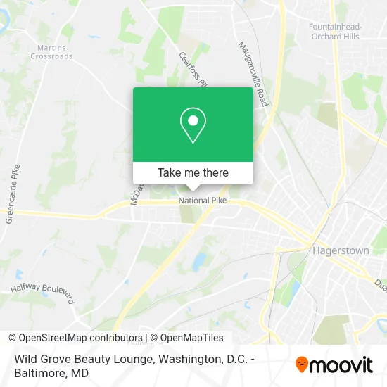 Wild Grove Beauty Lounge map
