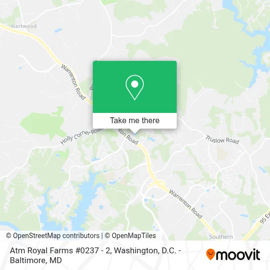 Atm Royal Farms #0237 - 2 map