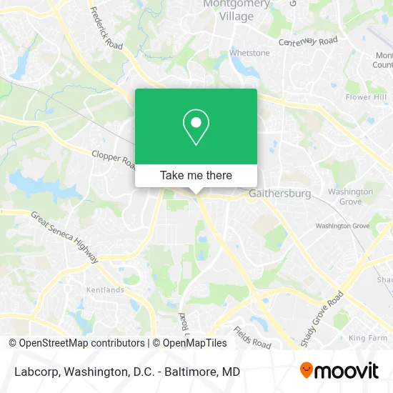 Labcorp map