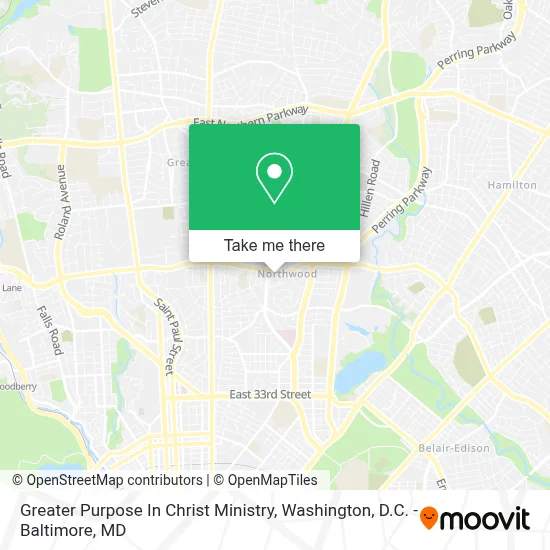 Greater Purpose In Christ Ministry map