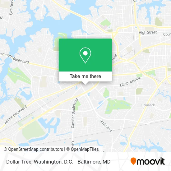 Dollar Tree map