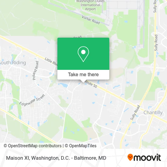 Maison XI map