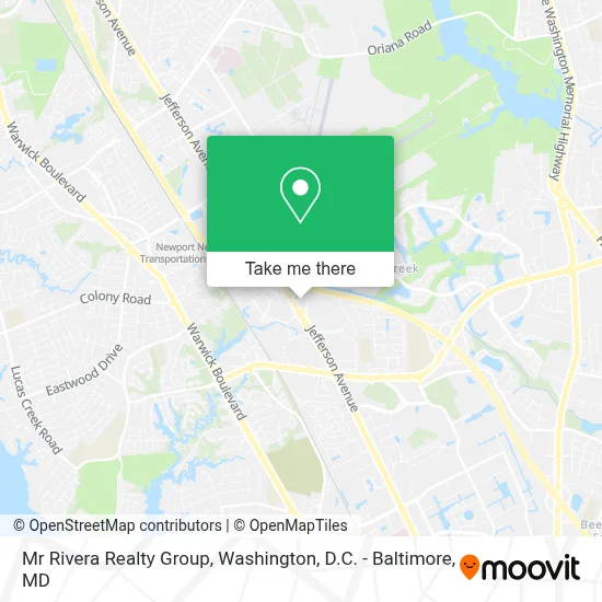 Mr Rivera Realty Group map