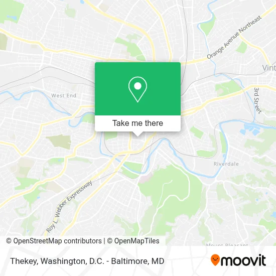 Thekey map