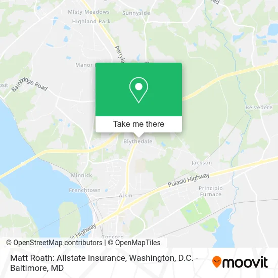 Matt Roath: Allstate Insurance map