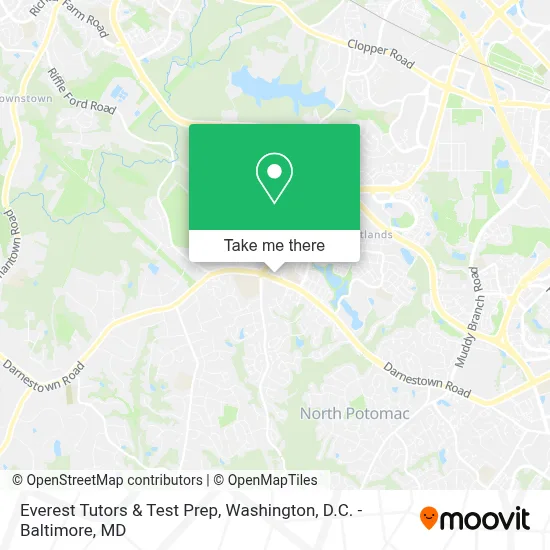 Everest Tutors & Test Prep map