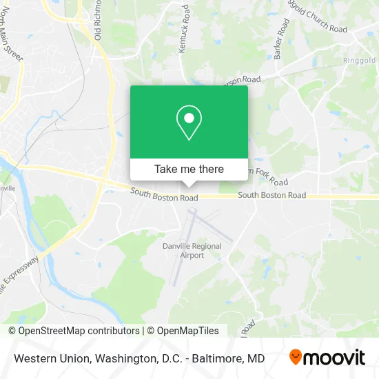 Western Union map