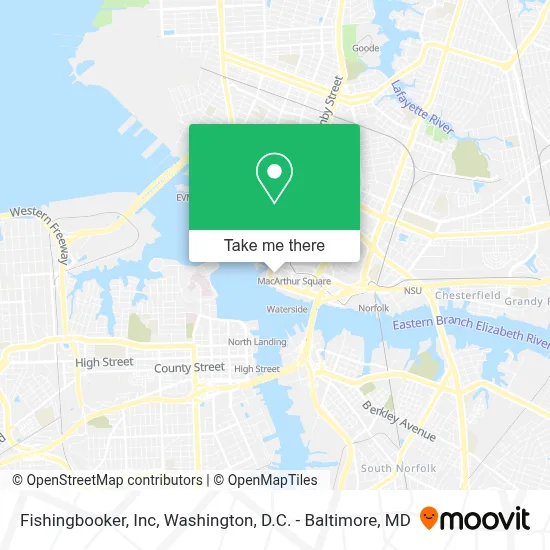 Fishingbooker, Inc map