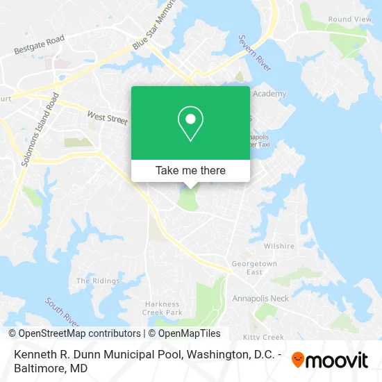 Kenneth R. Dunn Municipal Pool map