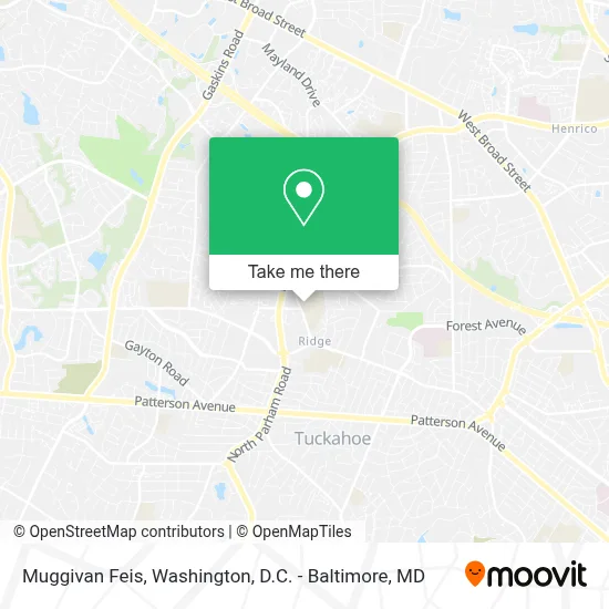 Muggivan Feis map