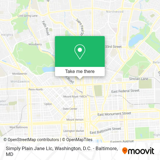 Simply Plain Jane Llc map