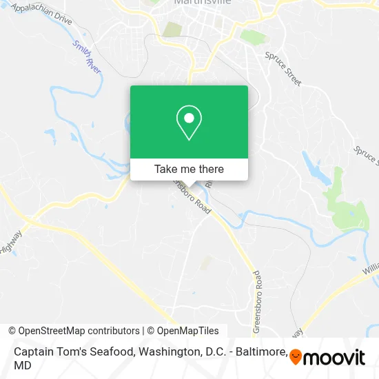 Captain Tom's Seafood map