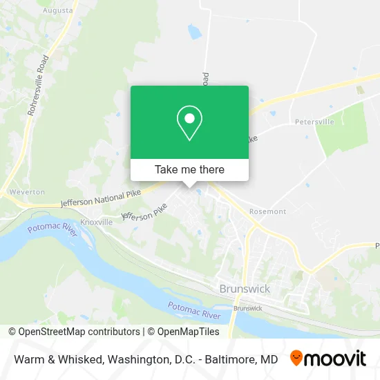 Warm & Whisked map