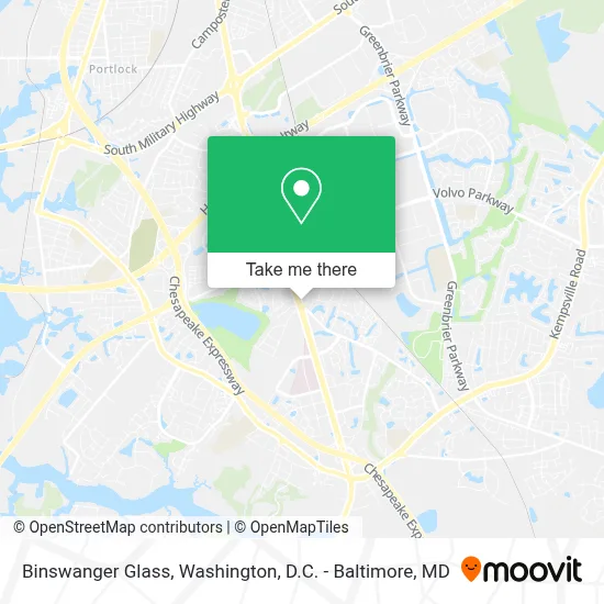 Binswanger Glass map