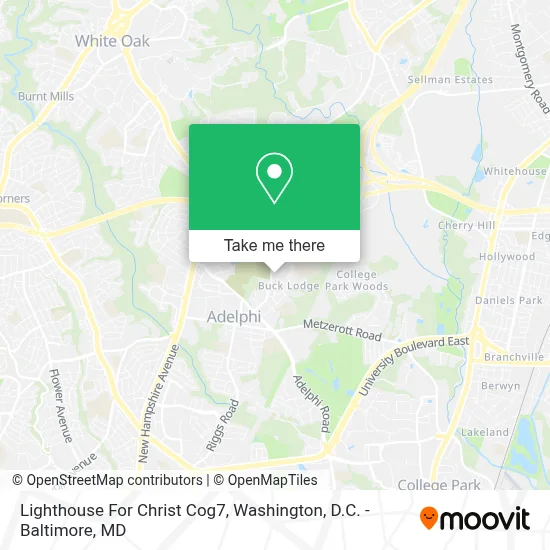 Lighthouse For Christ Cog7 map