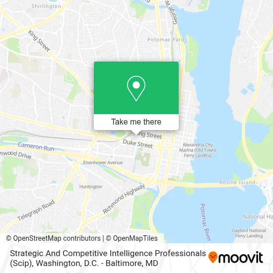 Strategic And Competitive Intelligence Professionals (Scip) map