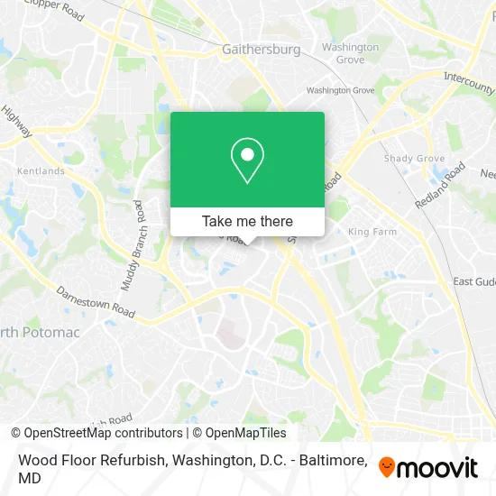 Wood Floor Refurbish map