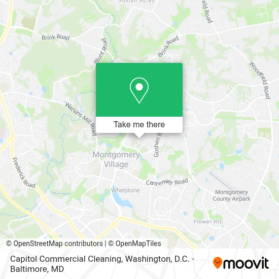 Capitol Commercial Cleaning map